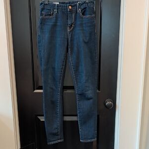 GAP High Rise Skinny - Classic Wash Jeans